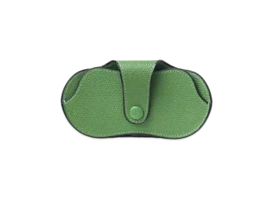 Valextra Glasses Case "Glass Green"
