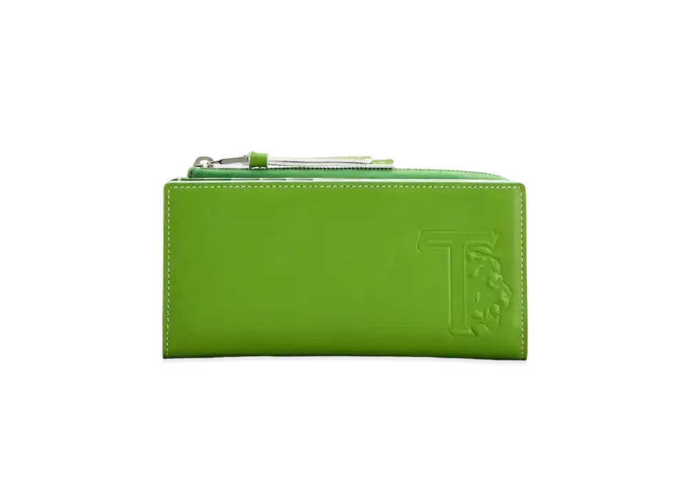 TOD'S Leather Wallet "Green"