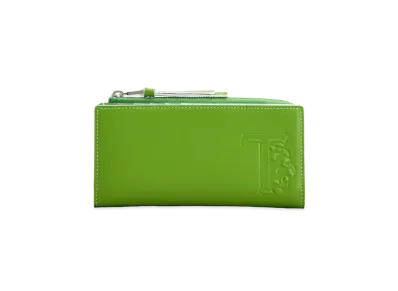 TOD'S Leather Wallet "Green"