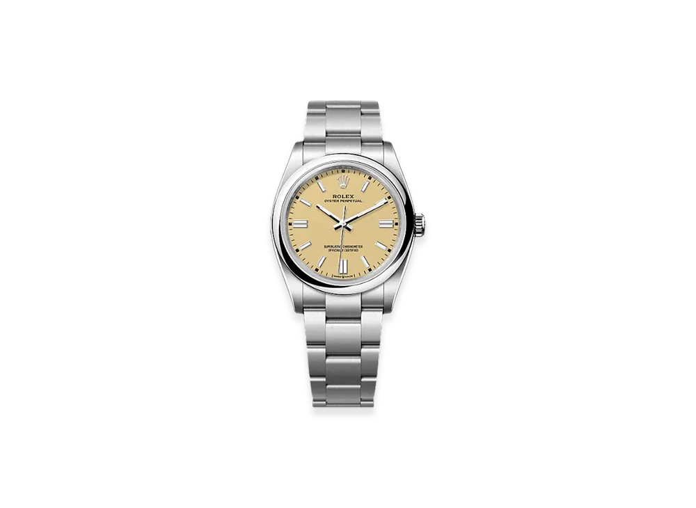 ROLEX Datejust 41 Oystersteel & White Gold "Yellow"