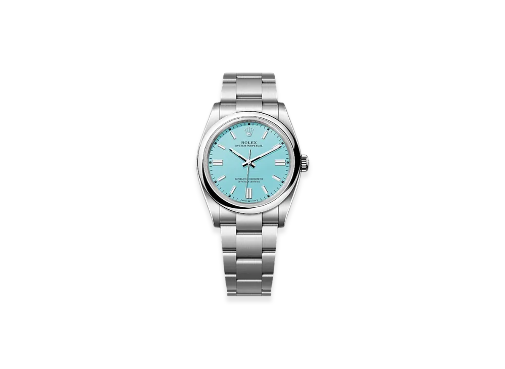 ROLEX Lady-Datejust Oystersteel "Light Blue"