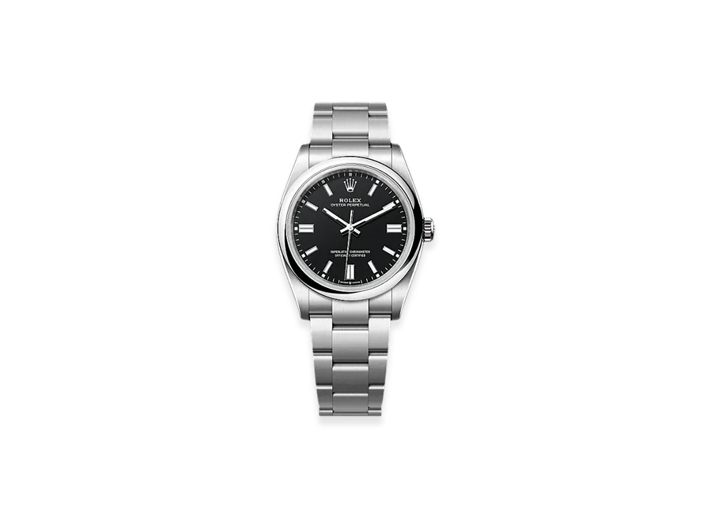 ROLEX Lady-Datejust Oystersteel "Black"