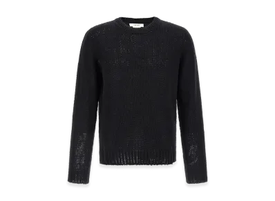 The Row 'Lang Top' Sweater "Black"