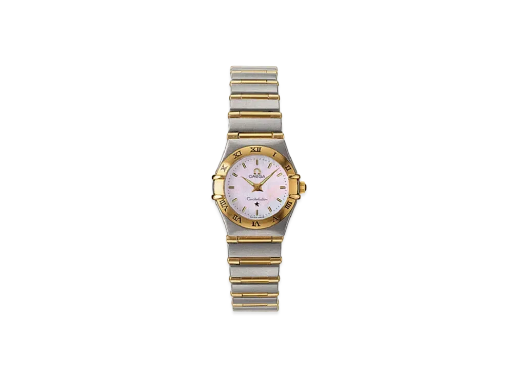 OMEGA Constellation Mini "Stainless Steel/Yellow Gold/White Shell" 1262.70.00