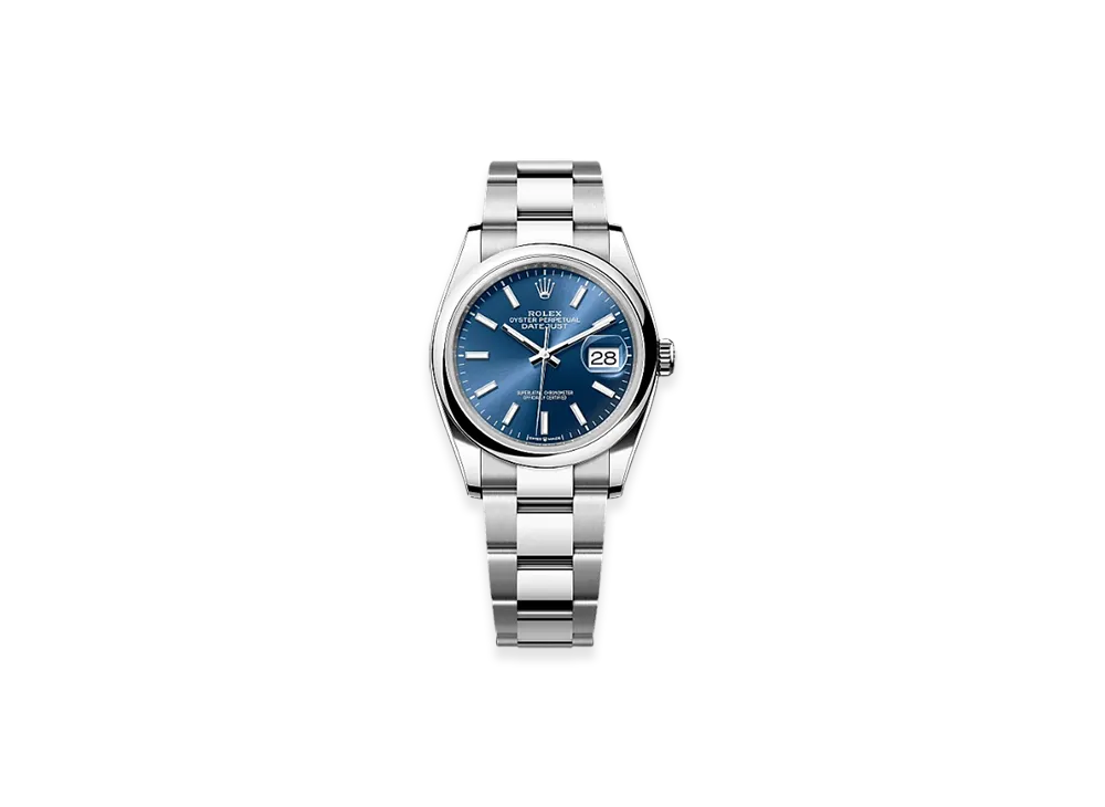 ROLEX Lady-Datejust Yellow Gold "Blue"