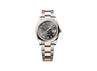 ROLEX Datejust 36 Oystersteel & Everose Gold "Slate"
