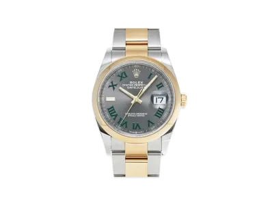 ROLEX Datejust "Slate Roman/Stainless Steel/Yellow Gold"