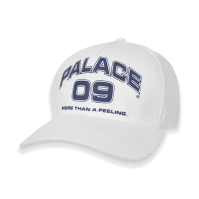 PALACE 09 P Frame 5-Panel Snapback "White"