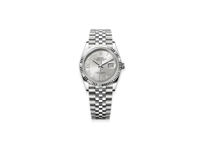 ROLEX Datejust 36 Oystersteel & White Gold "Grey"