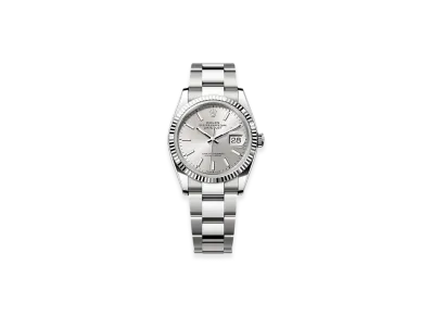 ROLEX Datejust 36 Oystersteel & White Gold "Grey"