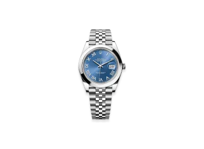 ROLEX Datejust 41 Oystersteel & Yellow Gold "Blue"