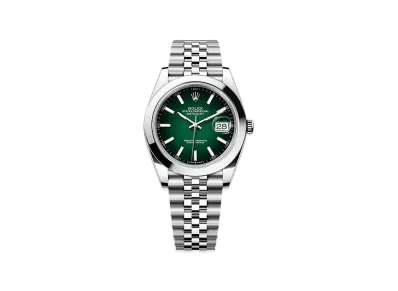 ROLEX Datejust 41 Oystersteel "Green Ombre"