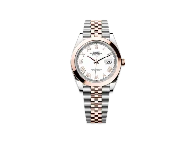 ROLEX Datejust 41 Oystersteel & Everose Gold "White"