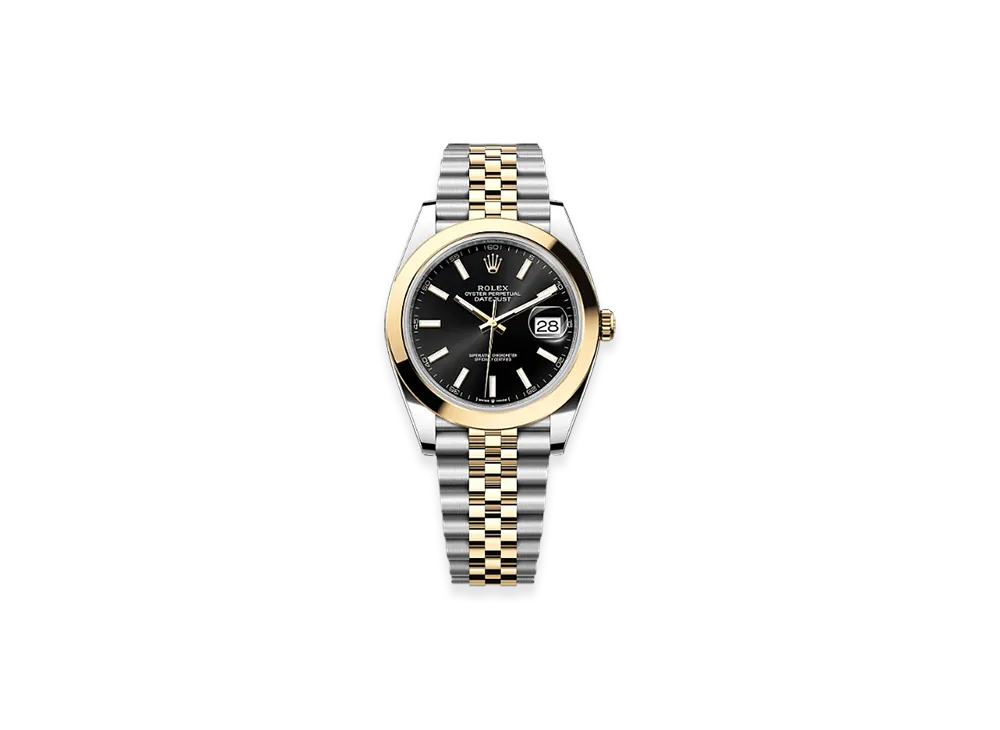 ROLEX Lady-Datejust Yellow Gold "Black"