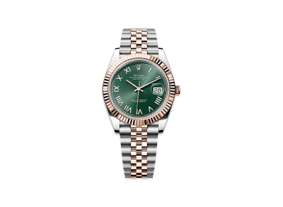 ROLEX Datejust 41 Oystersteel & Everose Gold "Mint Green"