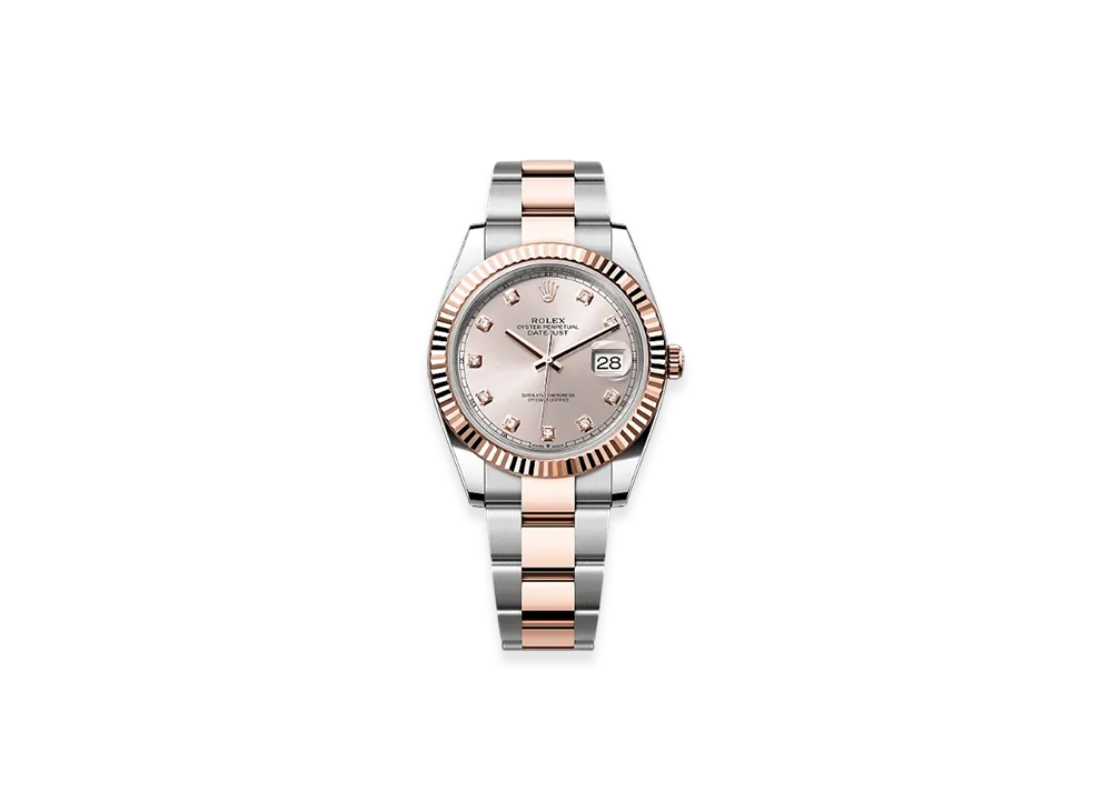 ROLEX Datejust 41 Oystersteel & Everose Gold "Everose Gold"