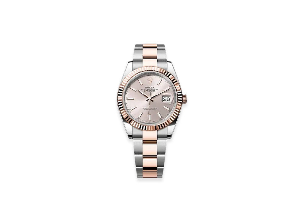ROLEX Datejust 41 Oystersteel & Everose Gold "Everose Gold"