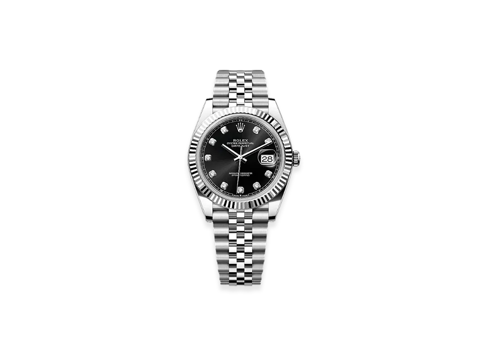 ROLEX Oyster Perpetual 28 Oystersteel "Black"