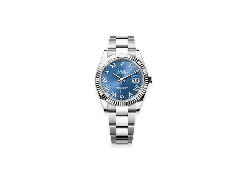 ROLEX Oyster Perpetual 34 Oystersteel "Blue"