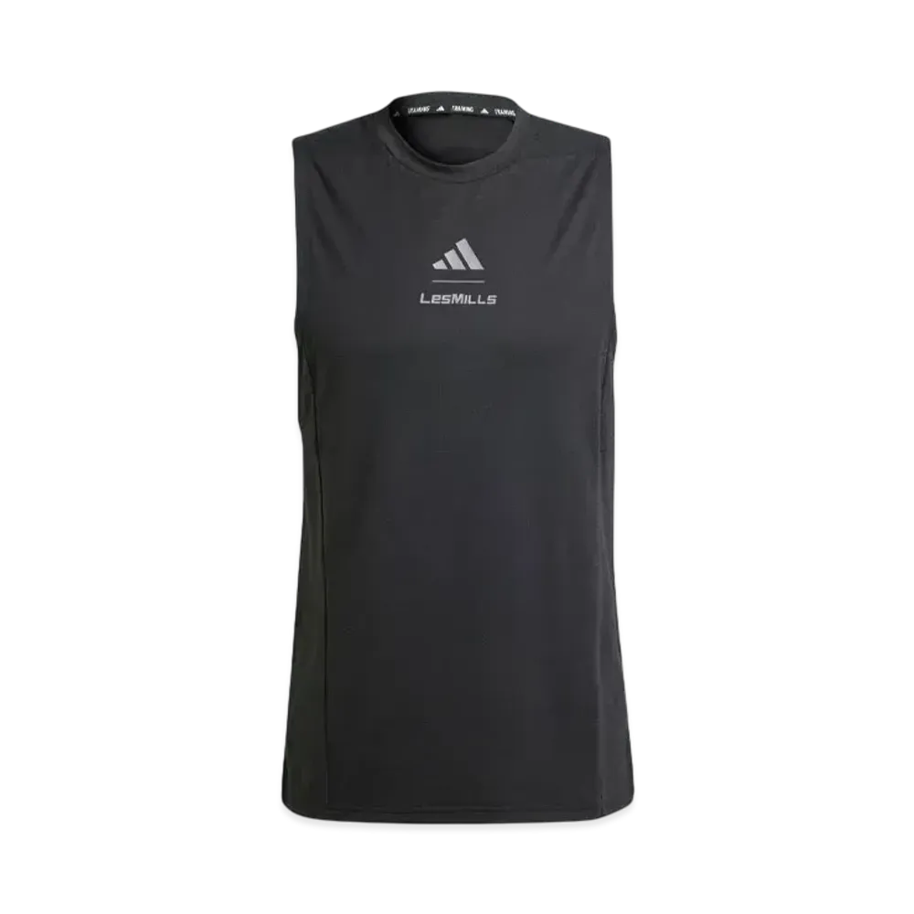 adidas Les Mills Graphic Tank Top "Black"