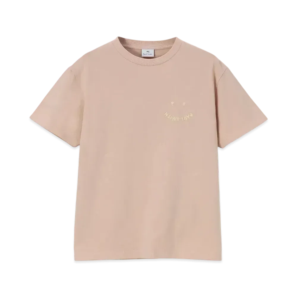 Paul Smith Women's Happy Vintage Short Sleeve T-Shirt "Beige"