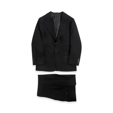COMOLI Black Formal Suit "Black"