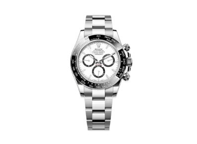 ROLEX Cosmograph Daytona Oyster 40mm "White/Oyster Steel"
