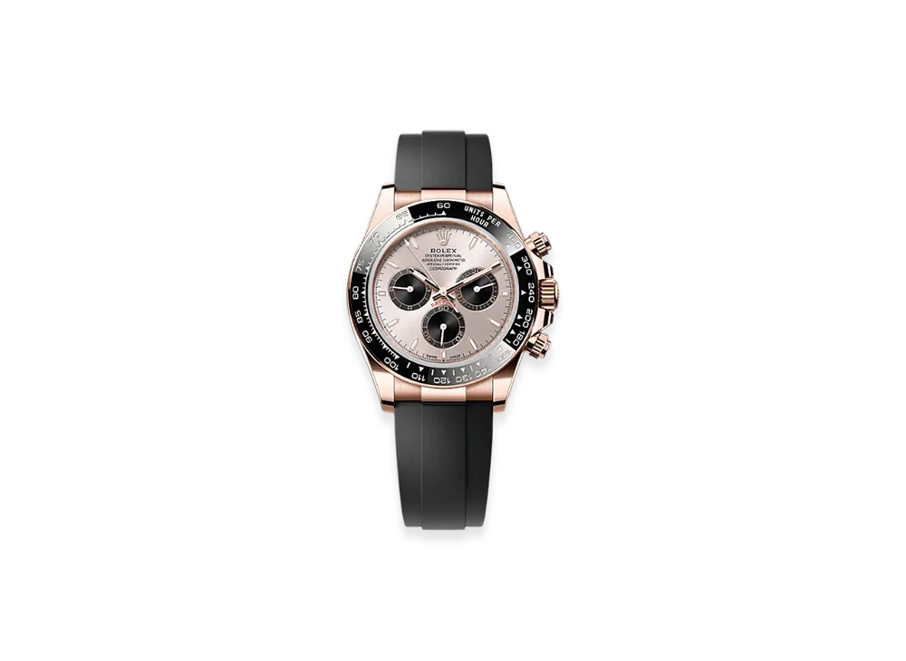 ROLEX Cosmograph Daytona 40mm Everose Gold 126515LN "Sundust Bright Black"