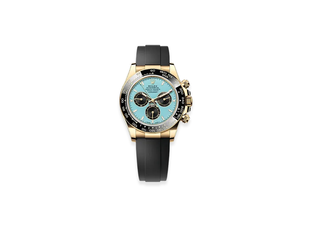 ROLEX Cosmograph Daytona 40mm Yellow Gold 126518LN "Turquoise Blue"