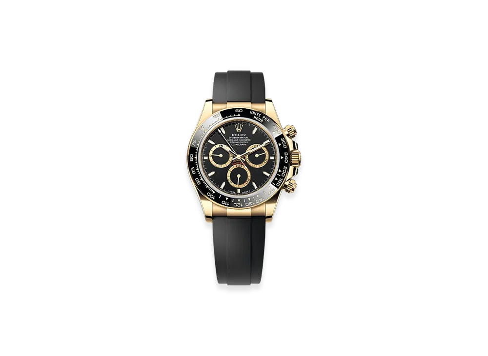 ROLEX Cosmograph Daytona 40mm Yellow Gold 126518LN "Black"