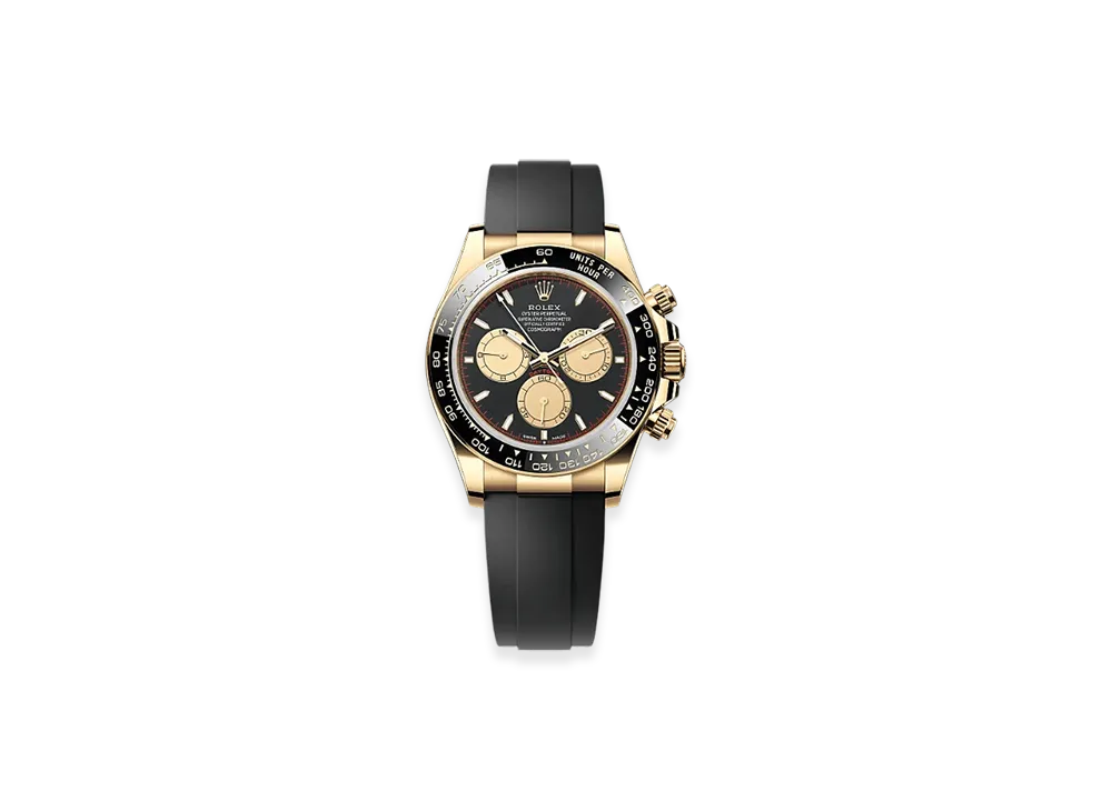 ROLEX Cosmograph Daytona 40mm Yellow Gold 126518LN "Intense Black"
