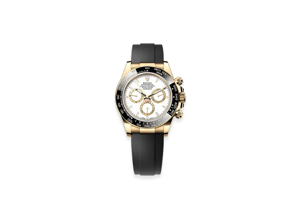 ROLEX Cosmograph Daytona 40mm Yellow Gold 126518LN "White"