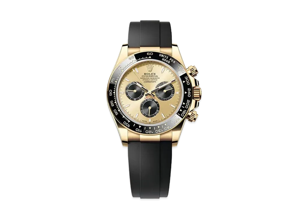 ROLEX Cosmograph Daytona Oyster 40mm "Gold/Bright Black/Yellow Gold" 126518LN