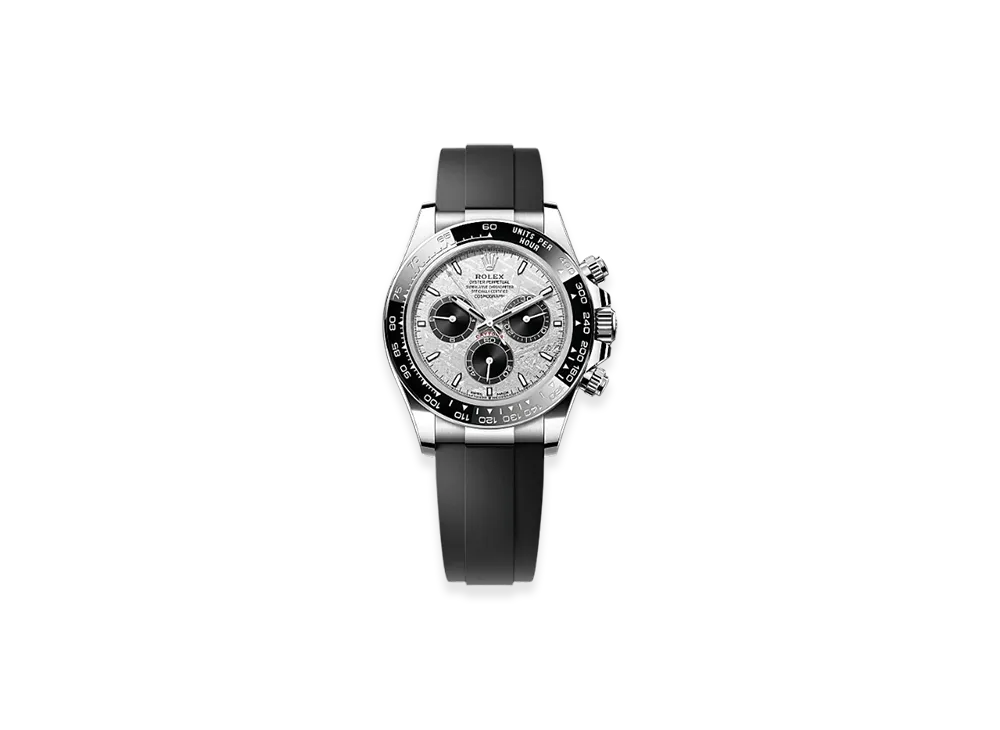 ROLEX Cosmograph Daytona 40mm White Gold 126519LN "Meteorite/Black"