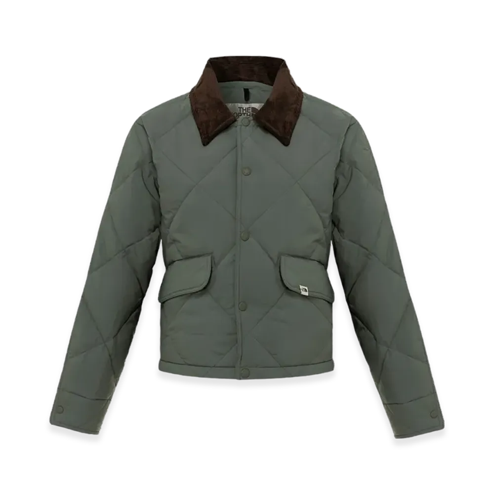 The North Face Fluffy On Ball Jacket - 24FW (W) "Khaki"