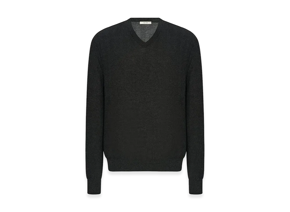 The Row Jager Cashmere Top "Charcoal"