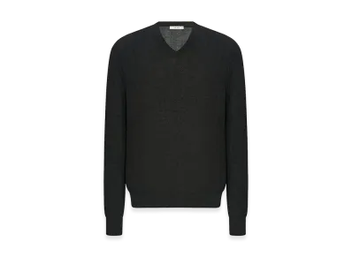The Row Jager Cashmere Top "Charcoal"