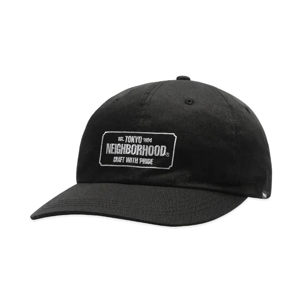 NEIGHBORHOOD Dad Cap . EC "Black"