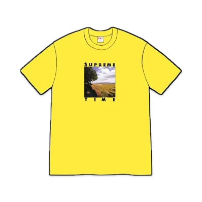 Supreme Time Tee "Yellow"
