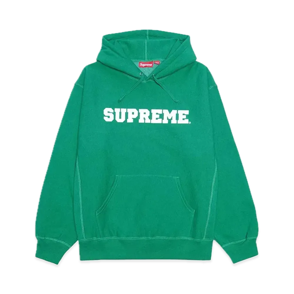 Supreme Collegiate Hooded Sweatshirt "Dark Green"