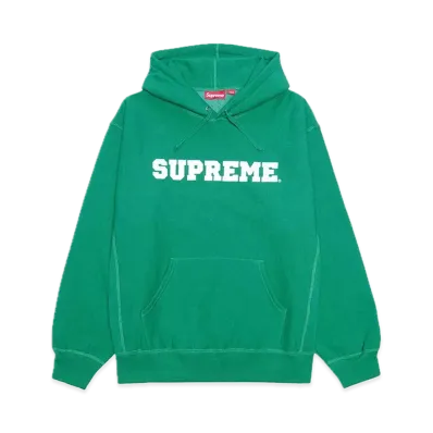 Supreme Collegiate Hooded Sweatshirt "Dark Green"