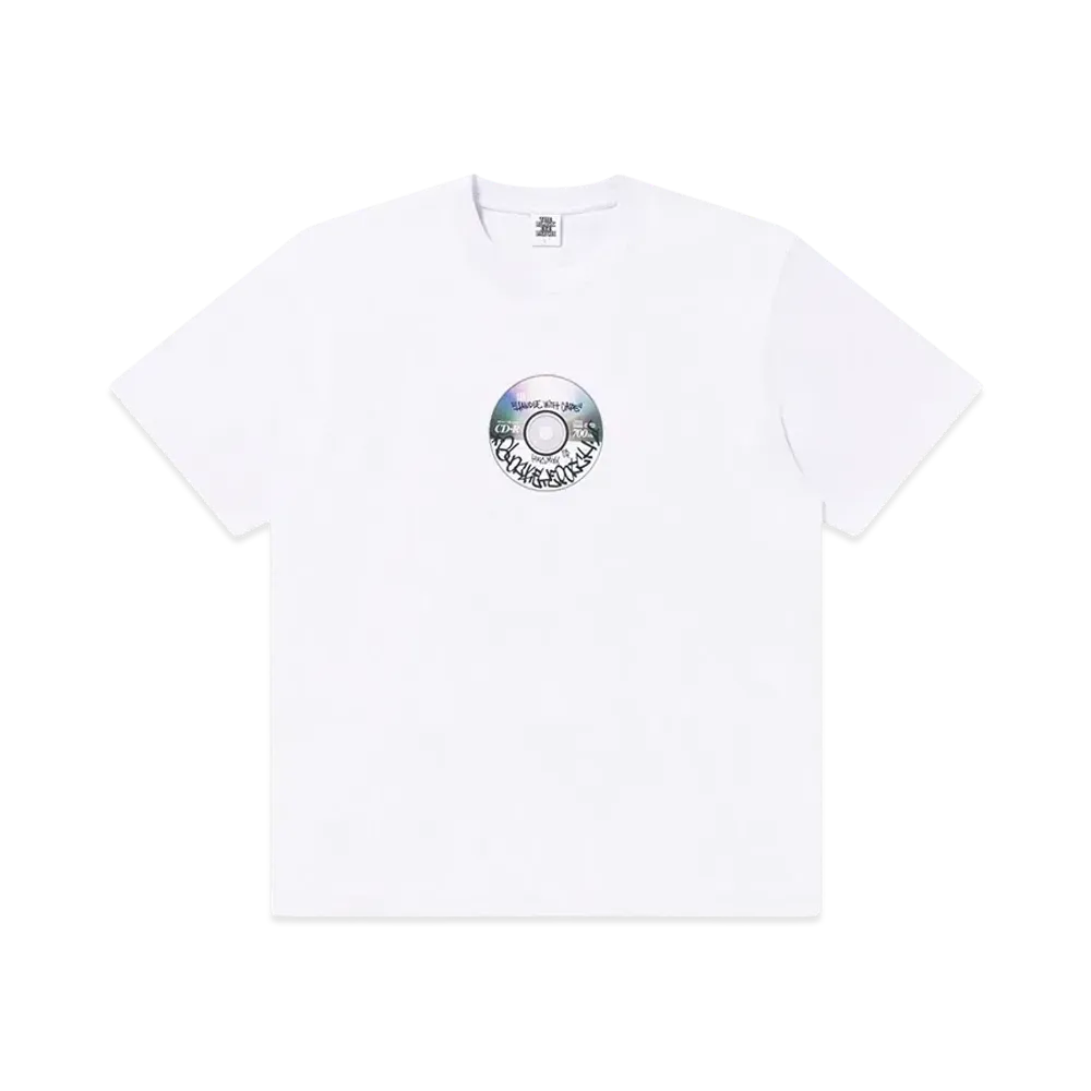 BlackEyePatch Blank CD-R Tee "White"