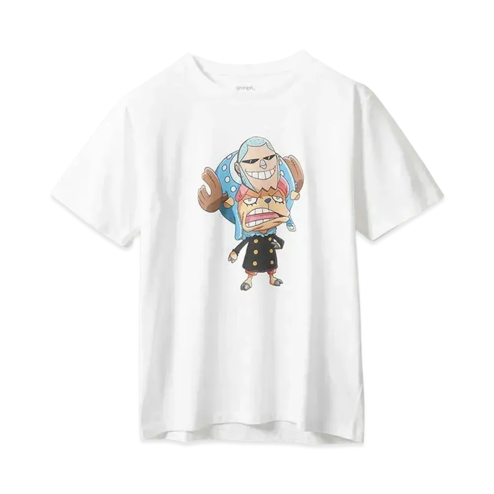 graniph x ONE PIECE Chopper? T-Shirt "White"