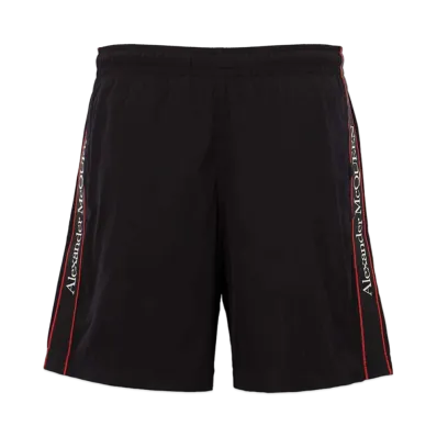 Alexander McQUEEN Selvedge Swim Shorts "Black"