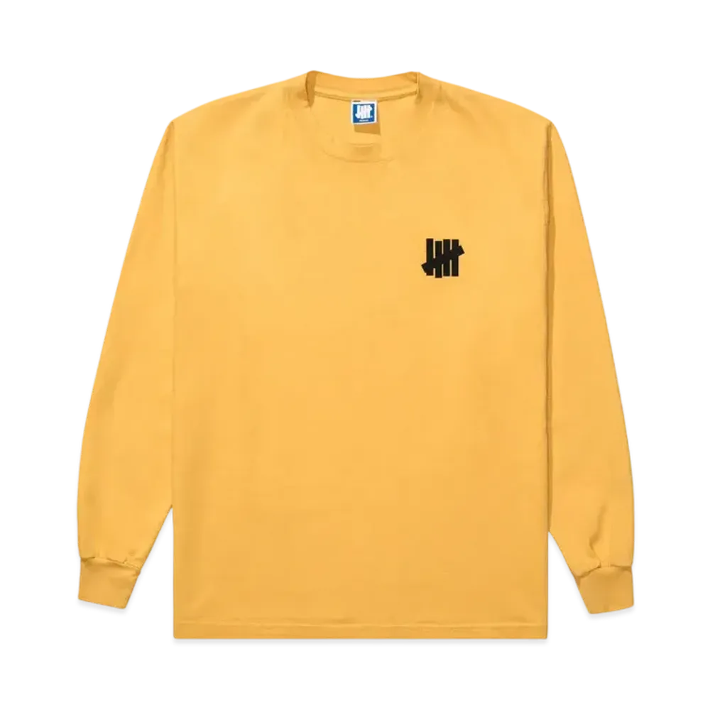 UNDEFEATED Blacktop L/S Tee "Yellow"