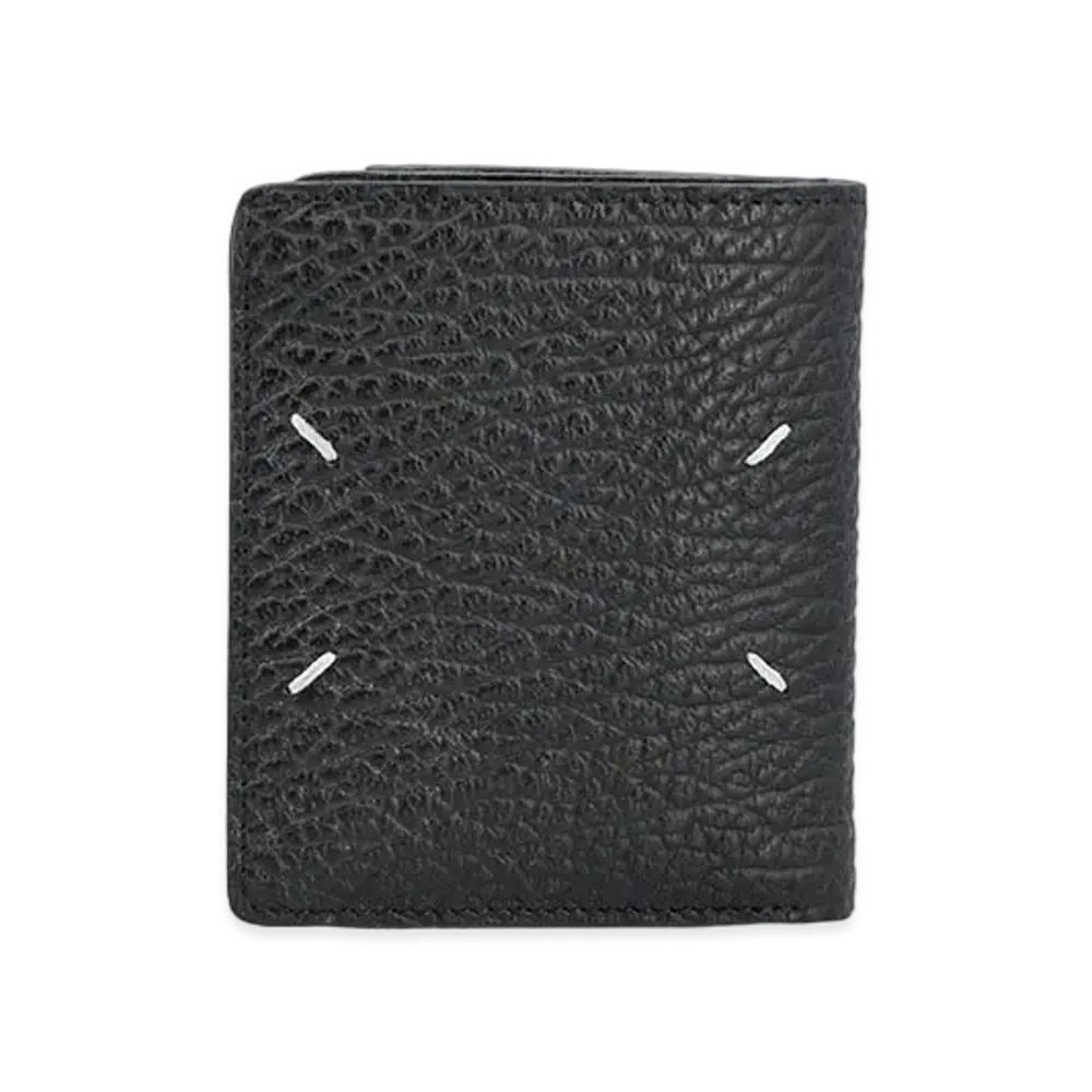 Maison Margiela Grainy Flap Wallet "Black"