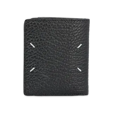 Maison Margiela Grainy Flap Wallet "Black"