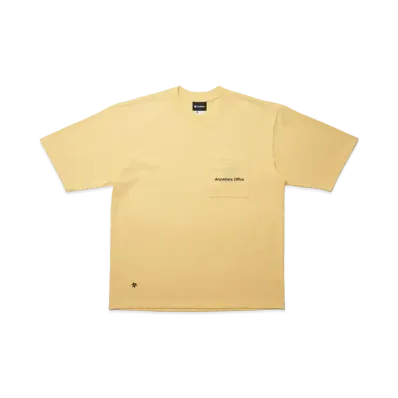 Goldwin x Same Paper Anywhere Office T-shirt (Unisex) "Light Yellow"