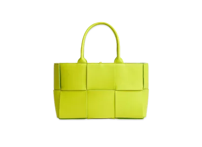 Bottega Veneta Arco Tote "Acid Kiwi/Parakeet"
