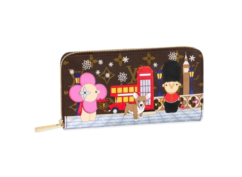 Louis Vuitton Zippy Wallet Monogram Vivienne Holiday Collection 2021